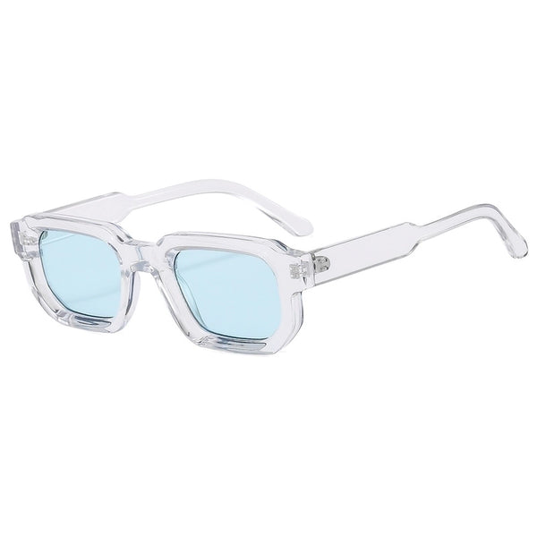 Retro Leopard Pc Square Full Frame Women's Sunglasses