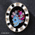 Retro Letter Moon Flower Alloy Inlay Artificial Gemstones Women's Brooches