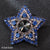 Retro Letter Moon Flower Alloy Inlay Artificial Gemstones Women's Brooches