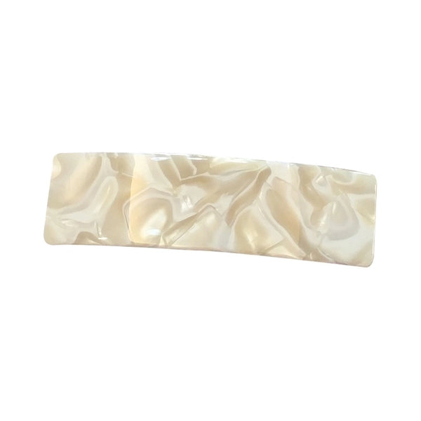 Retro Marble Plaid Acetic Acid Sheets Handmade Hair Clip 1 Piece