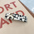 Retro Marble Plaid Acetic Acid Sheets Handmade Hair Clip 1 Piece