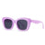 Retro Modern Style Solid Color Pc Oval Frame Full Frame Women's Sunglasses