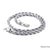 Retro Multi-size Twisted Rope Stainless Steel Necklace Wholesale