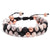 Retro Multicolor Natural Stone Beaded Bracelets