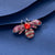 Retro Oil Dripping Bee Brooch Female Alloy Diamond-embedded Ladybug Insect Collar Pin Clothing Hat Bag Accessories