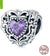 Retro Oval Water Droplets Heart Shape Sterling Silver Inlay Zircon Jewelry Accessories