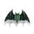 Retro Pin Bat Alloy Plating Inlay Rhinestones Unisex Brooches