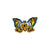 Retro Pin Butterfly Alloy Enamel Unisex Brooches