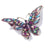 Retro Pin Butterfly Alloy Inlay Rhinestones Women'S Brooches