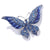 Retro Pin Butterfly Alloy Inlay Rhinestones Women'S Brooches