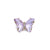 Retro Pin Butterfly Imitation Pearl Alloy Rhinestone Women'S Brooches