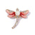 Retro Pin Dragonfly Alloy Enamel Inlay Zircon Women'S Brooches