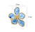 Retro Pin Flower Alloy Inlay Artificial Crystal Rhinestones Women'S Brooches