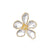 Retro Pin Flower Alloy Inlay Artificial Crystal Rhinestones Women'S Brooches