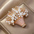 Retro Pin Flower Alloy Inlay Artificial Rhinestones Unisex Brooches