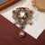 Retro Pin Flower Alloy Rhinestone Women's Brooches