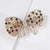 Retro Pin Flower Bow Knot Alloy Inlay Artificial Pearls Rhinestones Women'S Brooches