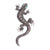 Retro Pin Gecko Alloy Inlay Rhinestones Unisex Brooches