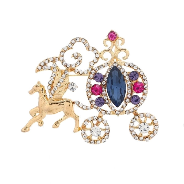 Retro Pin Geometric Alloy Rhinestone Women's Brooches