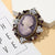 Retro Pin Human Alloy Hollow Out Inlay Rhinestones Women'S Brooches