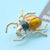 Retro Pin Insect Alloy Enamel Plating Unisex Brooches