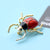 Retro Pin Insect Alloy Enamel Plating Unisex Brooches