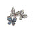 Retro Pin Insect Butterfly Rhinestone Unisex Brooches