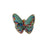 Retro Pin Insect Butterfly Rhinestone Unisex Brooches