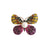 Retro Pin Insect Butterfly Rhinestone Unisex Brooches