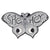 Retro Pin Letter Butterfly Alloy Enamel Unisex Brooches