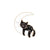 Retro Pin Moon Cat Alloy Inlaid Gold Unisex Brooches