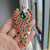 Retro Pin Peacock Alloy Plating Inlay Rhinestones Unisex Brooches