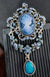 Retro Pin Portrait Alloy Plating Rhinestones Women'S Brooches