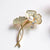 Retro Pin Snake Alloy Plating Inlay Rhinestones Women'S Brooches 1 Piece