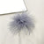 Retro Pin Solid Color Ostrich Hair Women's Brooches