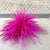 Retro Pin Solid Color Ostrich Hair Women's Brooches