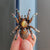 Retro Pin Spider Alloy Plating Inlay Opal Unisex Brooches