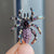 Retro Pin Spider Alloy Plating Inlay Opal Unisex Brooches