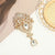 Retro Pin Water Droplets Alloy Rhinestones Women'S Brooches