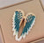 Retro Pin Wings Flower Alloy Enamel Women's Brooches