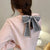 Retro Plaid Cloth Ribbon Hair Tie 1 Piece