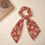 Retro Plaid Cloth Ribbon Hair Tie 1 Piece