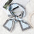 Retro Plaid Cloth Ribbon Hair Tie 1 Piece