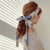 Retro Plaid Cloth Ribbon Hair Tie 1 Piece