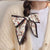 Retro Plaid Cloth Ribbon Hair Tie 1 Piece