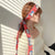 Retro Plaid Cloth Ribbon Hair Tie 1 Piece