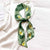 Retro Plaid Cloth Ribbon Hair Tie 1 Piece