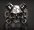 Retro Punk Skull Alloy Plating Men's Rings