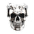 Retro Punk Skull Alloy Plating Men's Rings