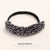 Retro Rhombus Plastic Beaded Hair Tie